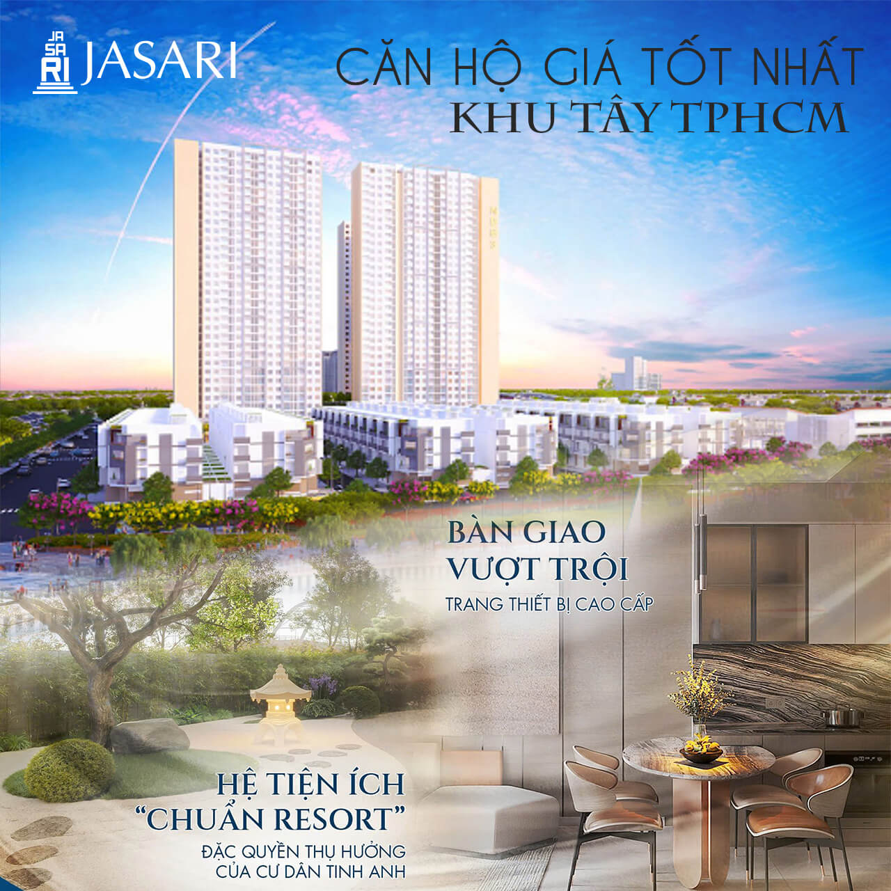 Căn hộ Jasari mặt tiền đường An Dương Vương nhận bảng giá